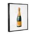 thumbnail image 3 of Stupell Industries I Veuve You Champagne Bottle Graphic Art Jet Black Floating Framed Canvas Print Wall Art, Design by Alison Petrie, 3 of 6