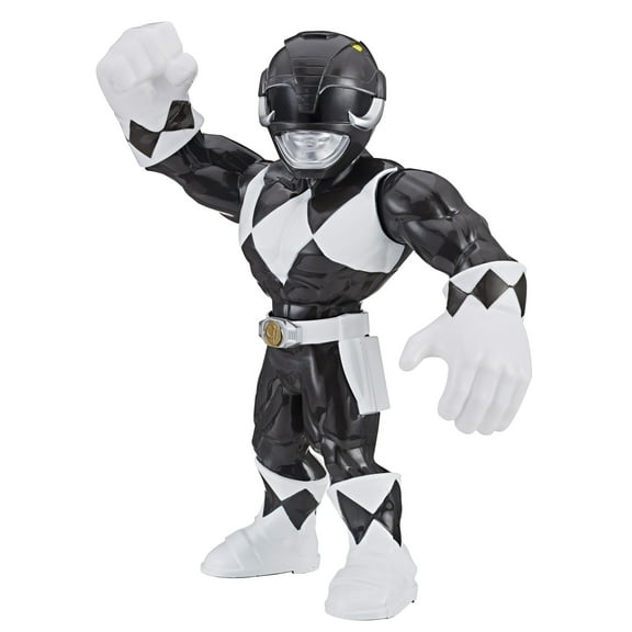 Playskool Heroes Mega Mighties Power Rangers Black Ranger 10-inch Figure