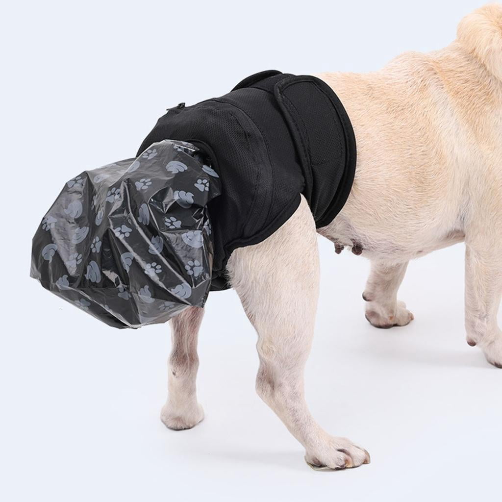 lanema Pet Pants Underwears Diaper with Poop Bag Female Dogs Underwears Suitable for Dog Pants Diaper for Elderly