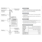Battery-Powered Aquarium Fish Tank Gravel Vacuum Cleaner Siphon Water Filter