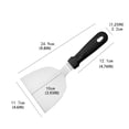 thumbnail image 4 of Gibobby Herramienta para al libre, pala para freír , pala para , pala Tippanyaki, juego de pala para cocinar, pala para comida(Plata de plata), 4 of 4