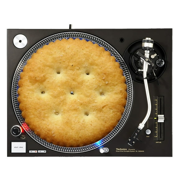 KuzmarK™ 12" DJ Turntable Slipmat - Cracker