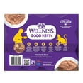 Wellness Good Kitty Wet Cat Food Pate Variety Pack 3 Ounce (Pack of 24