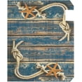 thumbnail image 6 of Starfish Summer Mailbox Covers Magnetic Old Wooden Mailbox Cover Large Size 25.5" X 21" Retro Wood Texture Mailbox Wraps Post Letter Box Cover Home Garden Decorations, 6 of 6