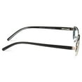 thumbnail image 4 of M Readers Men's Linden +1.75 Rectangle Reading Glasses with Case, Dark Gunmetal, 4 of 5