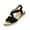 Black_009, variant on Women's 2026 Wedge Espadrilles, open toe cross strap platform sandals, comfy slip-on style for summer, beach and vacation wear. Pink 7.5(EU-39)