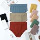thumbnail image 4 of Ropa Interior Para Mujer, Calzoncillos Sin Costuras, Tanga Deportiva, Pantalones en T Elásticos de Talla Grande, Bragas Cómodas de Cintura Baja de Color Sólido Odeerbi ODB140352, 4 of 4