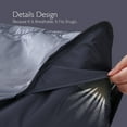 thumbnail image 4 of Patio Furniture Covers Waterproof -420D Outdoor Table and Chair Set Cover with Built-in Storage Bag - Rectangular Patio Table Cover for 6-Seat Dining Set or Sectional Sofa(DarkGrey, 86''x86''x27.9''), 4 of 10