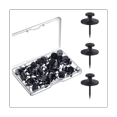 thumbnail image 1 of 30 Pieces Double Headed Picture Hangers Nails Small Head Thumb Tacks Wall Hanging Picture Photo Hanging Hook Pins, 1 of 7