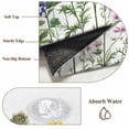 thumbnail image 5 of Spring Summer Runner Rugs 2x6 ft Wildflower Botanical Garden Scenery Washable Hallway Rugs Non-Slip Floor Mats Absorbent Carpet Bedside Runners for Bedroom Kitchen Bathroom Laundry Room, 5 of 9