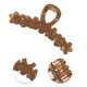 thumbnail image 3 of Ofertas Únicas 1 Pc Clips de Pelo Pequeños Elegantes con Flor para Mujeres 5.12"x2.56"x1.97" Marrón, 3 of 3