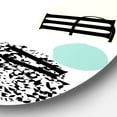thumbnail image 3 of Designart 'Organic And Elements In Pastel Tones' Modern Wall Clock, 3 of 5