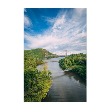 Bear Mountain Bridge 04 - New York Photography Unframed Wall Art Print 5 x 7 inches