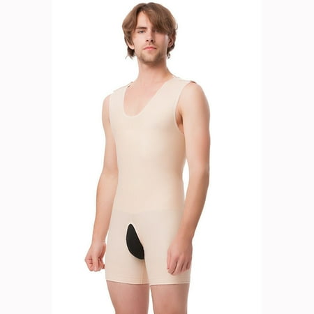 

isavela mg08 stage 2 above knee body suit beige - extra small