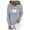 Grey, variant on Tunic Tops for Leggings Plus Size Fall Winter Loose Hooded Long-sleeved Bubble Cuff One Shoulder Hoody Heart Print Hoodie Cotton Sweatshirt Sweatshirts(Grey,XL)