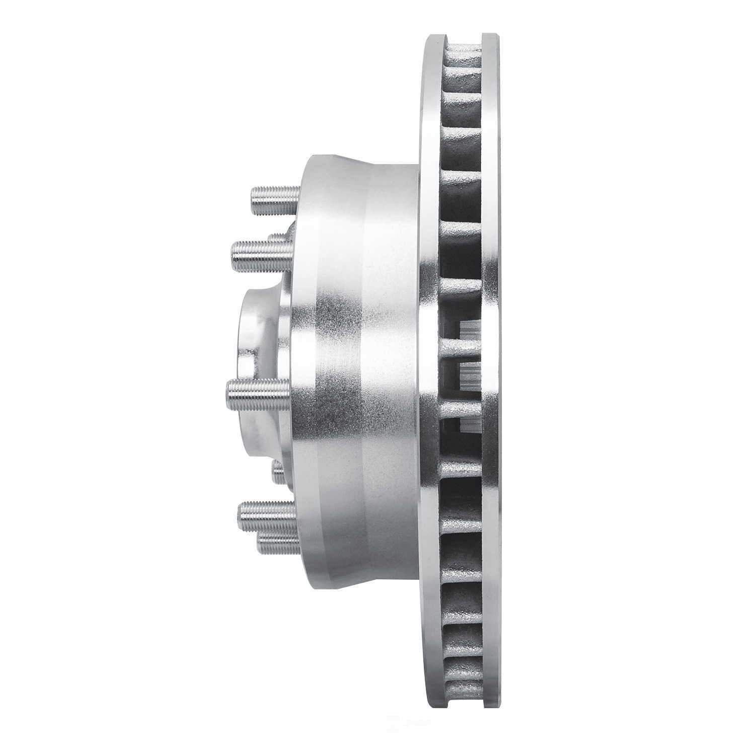 Dynamic Friction Company 631-48021L DFC Brake Rotor - Drilled And Slotted - Silver