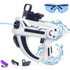 Automatic Water Gun Electric Water Gun Water Blaster Guns up to 32 FT Range,Summer Squirt Gun Toys for Outdoor Swimming Beach Water Fighting Toys for Kids
