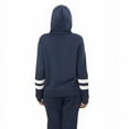 thumbnail image 2 of Nautica Womens Lightweight Pullover Sweatshirt Hoodie (Size XS, Navy), 2 of 4