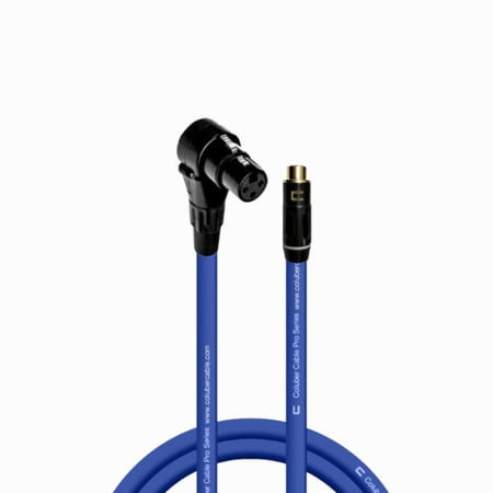 Coluber Cable Right Angle XLR Female - RCA Female 3-Pin Microphone Connector