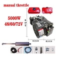 thumbnail image 2 of 60V 72V 6KW Auto Electric Vehicle Generator mute frequency conversion double cooling Electrical Power-driven Generator no oil, 2 of 6