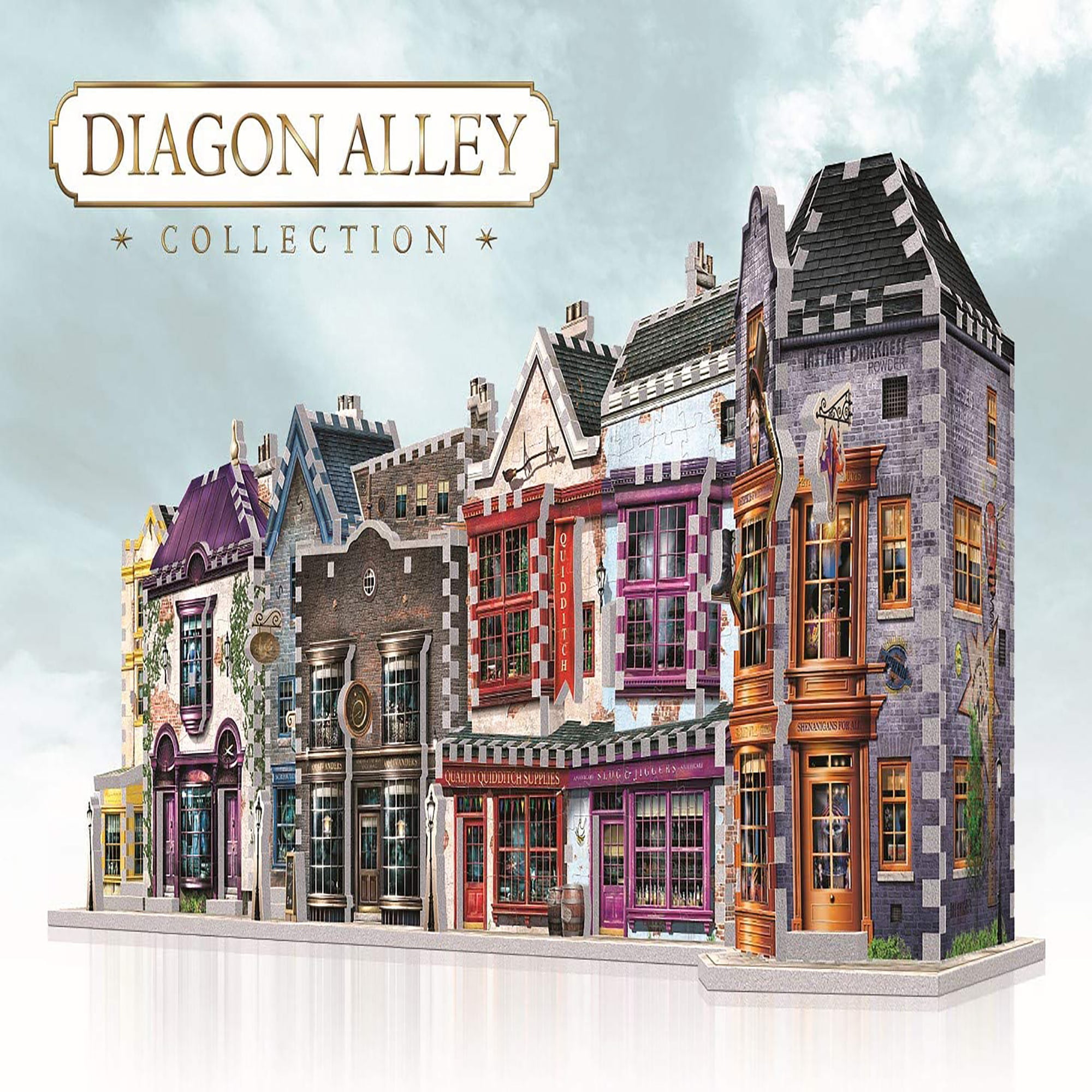 Wrebbit Harry Potter's Diagon Alley 3D Jigsaw Puzzle 450 Pieces 
