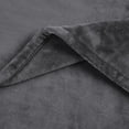 thumbnail image 3 of Serta Parsa Heated Throw Blanket, Electric, Multi Heat Level, Charcoal Gray, 77" X 84", 3 of 6