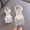 X-157Silver, variant on YMNXA Children Baby Girls Sandals Pearl Rhinestones Shining Soft Sole Flat Sole Non Closed Toe Comfortable Fashion Performance Dance Shoes For Party Wedding,Black,6-12 Months