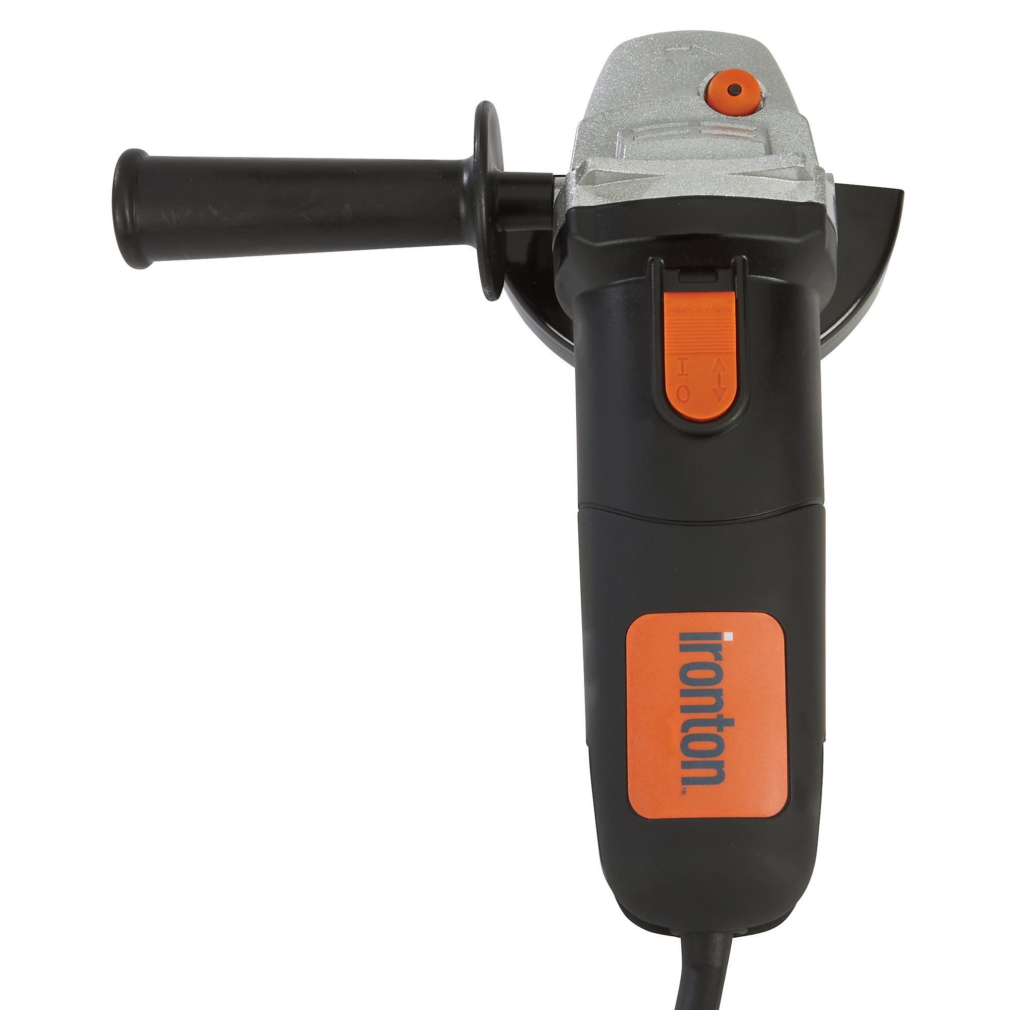Ironton 4-1/2in. Angle Grinder, 4.3 Amps, 120 Volts, 12,000 RPM