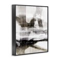 thumbnail image 2 of Stupell Industries Contemporary Abstract Black Streaks Layered Lines Black Framed Giclee Art, 11 x 14, by Nina Blue, 2 of 7