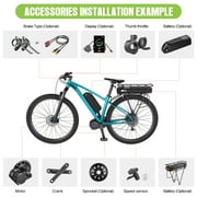 1000W Electric Bicycle Conversion Kits BAFANG 52V Mid Drive Motor Kits with DPC18 Display BBS-HD Mid Motor Fit For 68-73mm Bottom Bracket (Battery is not Included)