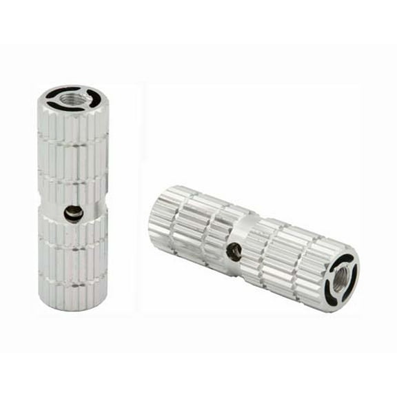 Alloy Pegs 691 24/26t W=1" l=3" Chrome. Pegs for bike, bicycles, bmx, lowrider, mountain bike, beach cruiser