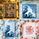 thumbnail image 5 of Troqueles de corte de metal con forma de engranajes de pulpo para la fabricación de tarjetas. Plantilla de repujado de acero al carbono con forma de tentáculo de pulpo estilo steampunk., 5 of 9