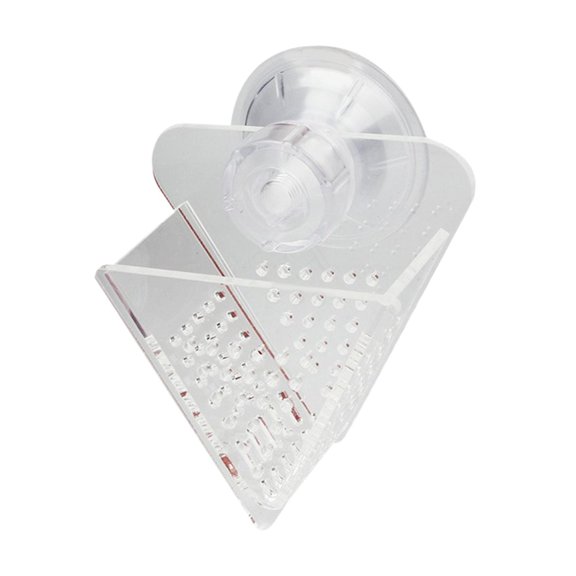 YWMJZEU Fish Feeder Cup Transparent Acrylic Triangle Betta Feeder Cup Aquarium Accessory