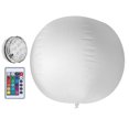 thumbnail image 4 of Imperméable Pliant 10LED Chip Piscine Flottant Boule Lumière Partie de Contrôle Décoration, 4 of 14