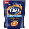 TUMS Calcium Carbonate Antacid Chewy Delights, Orange Rush 32 ea (Pack of 6)
