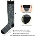 thumbnail image 3 of FREEAMG Autumn Vintage Twigs Compression Socks for Women and Men, 1 Pair, 3 of 7