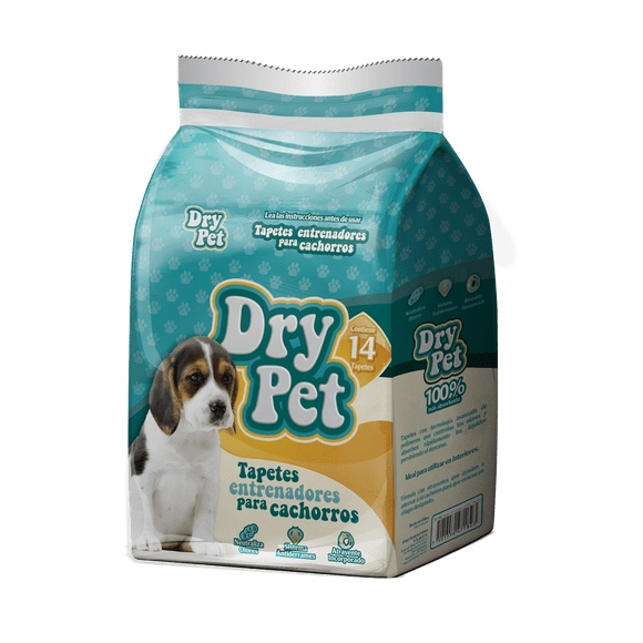 TAPETE ENTRENADOR DRY PET - 14 PZ Dry Pet 14 PZ