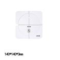 thumbnail image 3 of Sewing Quilting Ruler Clear Acrylic Patchwork Positioning Ruler DIY Sewing Tailor Template for, 3 of 7