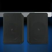USB Wireds Speaker Stereo Subwoofer Sound Box 3.5mm Input USB Power Computer Speaker for Desktop PC