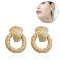 thumbnail image 2 of Boucles d'Oreilles pour Femmes Simples Rondes Non Percées Boucles d'Oreilles à Clip Boucles d'Oreilles Pendantes, 2 of 10