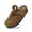 Brown, variant on Kids Suede Clogs Girls Boys Cork Footbed Sandals Toddler Slip On Slippers Classic Adjustable Buckle Slippers Potato Shoes Outdoor