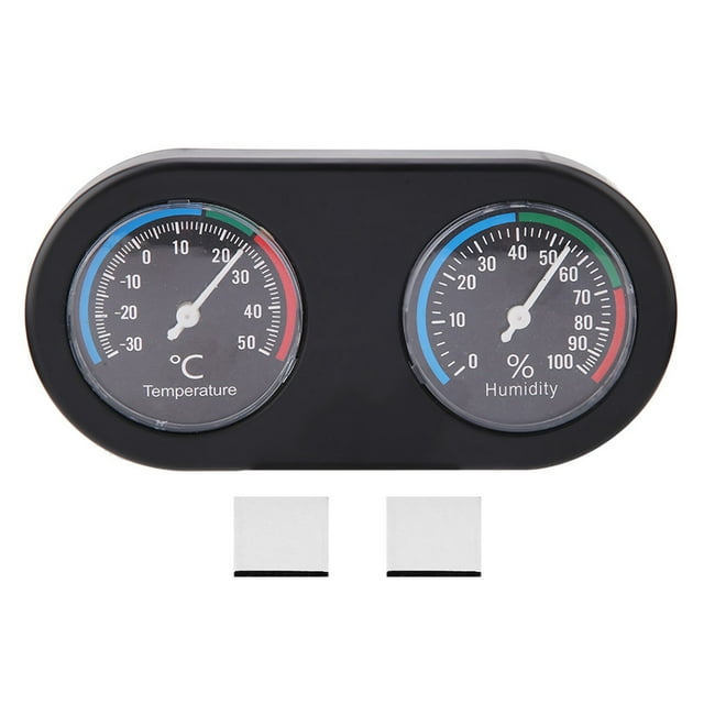 Reptile Thermometer,Mini Analog Temperature Humidity Temperature Humidity Analog Temperature Humidity Meter Striking Appearance