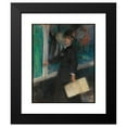 thumbnail image 2 of Pierre-Auguste Renoir 20x24 Black Modern Framed Museum Art Print Titled - The Milliner (1877), 2 of 5