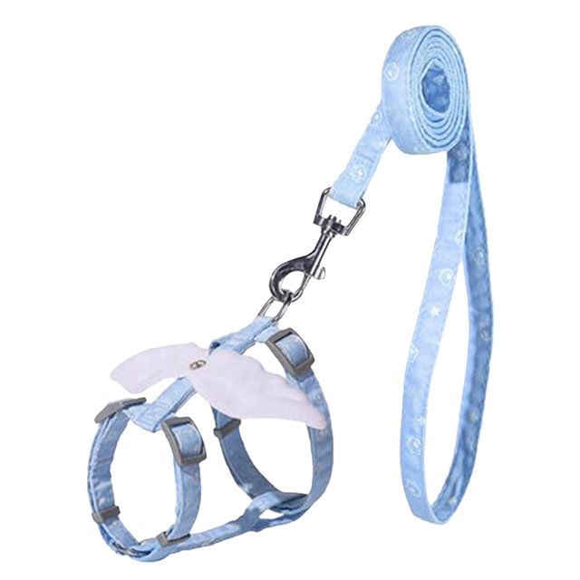 Adjustable Cat Leash Cat Harness Cat Leash Escape Proof Breathable Soft Vest for Cat Outdoor Walking