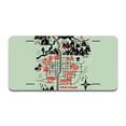 thumbnail image 1 of SignMission A-LP-03-604 Twin Peaks Map Aluminum License Plate, 1 of 1