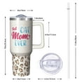 thumbnail image 2 of The Perfect Gift for Mom: Large 40oz Tumbler Cup, Insulated Stainless Steel Thermos with Straw, Sweatproof, Ideal Mother's Day Present for Her, Grandma, Women, 2 of 5