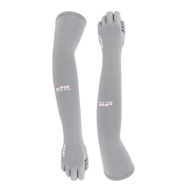 Guantes sin s unisex N Slip Camping para ciclismo Conducción al aire libre Gris kusrkot Manga del brazo de enfriamiento