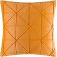 thumbnail image 3 of JWH Handmade Decorative Soft and Smooth Velvet Lumbar Pillow Case Covers for Simple Decor 18x18inch Golden, 3 of 10