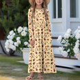 thumbnail image 2 of DISNIMO Cute Hedgehog Dress Girls Long Sleeve Dresses Size 5-6 Dresses for Kids Long Swing Dress with Pockets Long Sleeve Crew Neck Dress for Kids Girls Twirl Dresses Soft, 2 of 7
