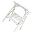 thumbnail image 2 of HONMEET Miniature Swing White 1 Piece 6.8x5.5x3.7in Wooden, 2 of 9